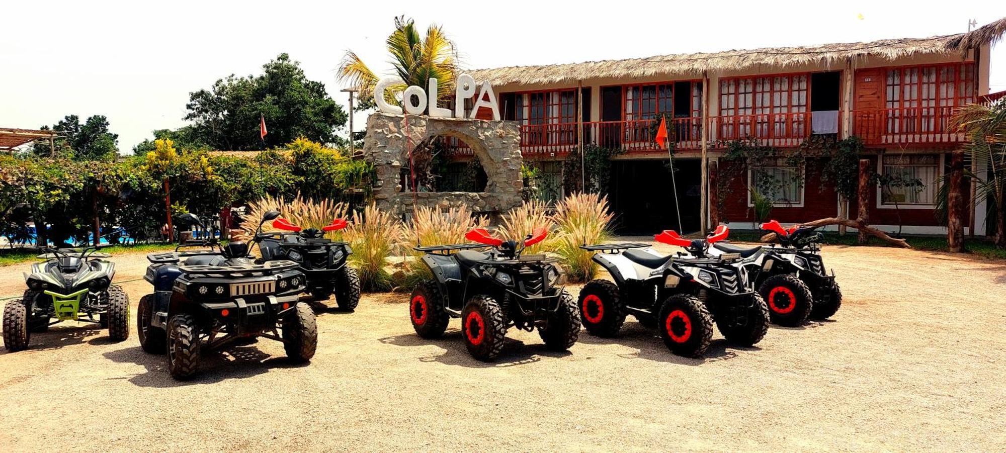 La Colpa Hotel Chincha Baja Eksteriør billede